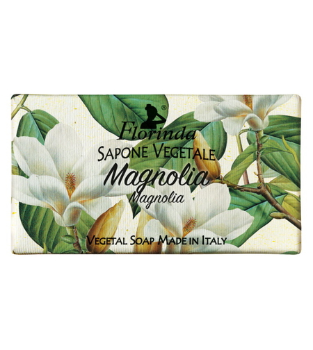 Florinda, Magnolia, Vegan, Cleansing & Hydrating, Scented Soap Bar , 100 g