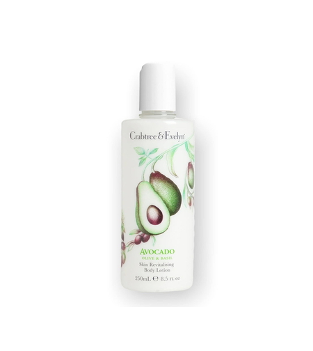 Crabtree & Evelyn, Avocado Olive & Basil, Revitalising, Body Lotion, 250 ml *Tester
