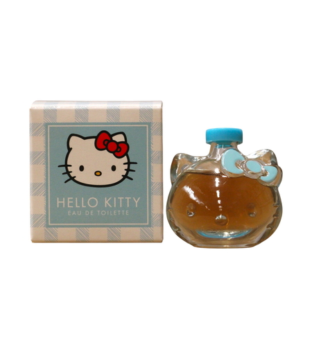 Hello Kitty, Iconic Vichy Bleu, Eau De Toilette, For Girls, 5 ml *Miniature