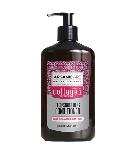 Arganicare, Collagen, Hair Conditioner, Strengthening & Repairing, 400 ml