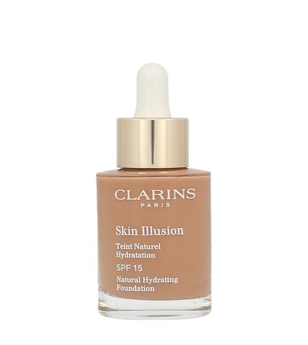 Clarins, Skin Illusion, Colour Correcting, Liquid Foundation, 113, Chestnut, SPF 15, 30 ml *Tester