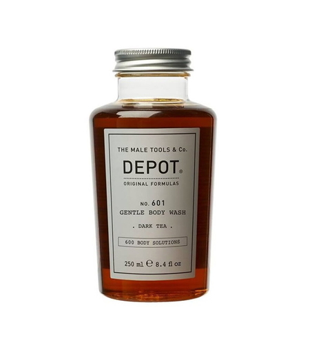 Depot, 600 Body Solutions No. 601, Botanical Complex, Cleansing, Dark Tea, Body Wash, 250 ml