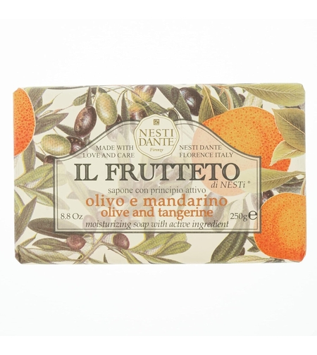 Nesti Dante, Il Frutteto, Olive & Tangerine, Soap Bar, 250 g