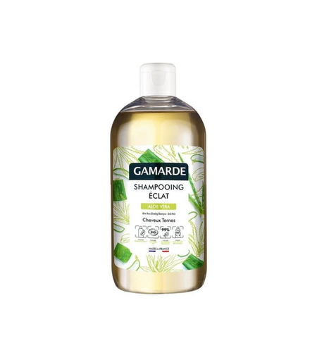 Gamarde, Bio, Aloe Vera, Hair Treatment Shampoo, Shining, All Hair Types, 500 ml
