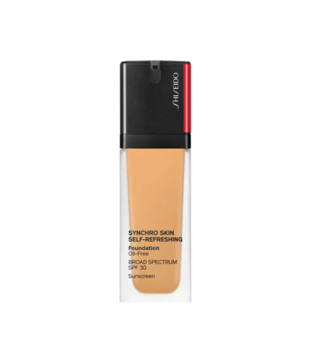 Shiseido, Synchro Skin Self-Refreshing, Oil-Free, Liquid Foundation, 360, Citrine, SPF 30, 10 ml *Tester