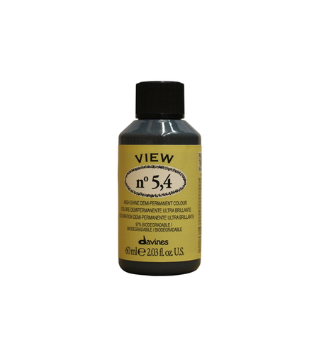 Davines, View, Demi-Permanent Hair Dye, 5.4 , 60 ml