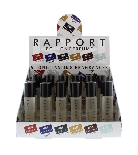 Set, Eden Classic, Rapport Platinum, Eau De Parfum, For Men, 24 pcs, 10 ml