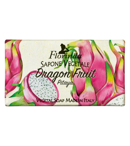 Florinda, Dragon Fruit, Vegan, Hydrating & Cleansing, Fruity, Scented Soap Bar , Hands & Body, 100 g