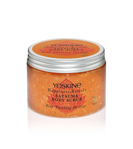 Yoskine, Happiness Rituals, Satsuma, Peeling, Body Scrub, 300 ml