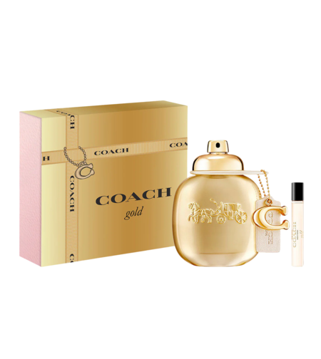 Set Coach: Gold, Eau De Parfum, For Women, 50 ml + Gold, Eau De Parfum, For Women, 7.5 ml