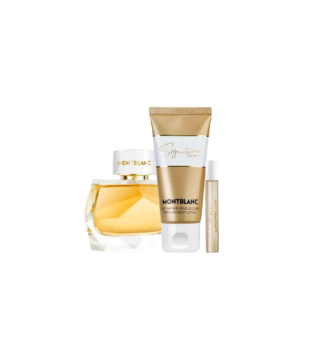 Set Montblanc: Signature Absolue, Eau De Parfum, For Women, 90 ml + Signature Absolue, Eau De Parfum, For Women, 7.5 ml *Miniature + Signature Absolue, Body Lotion, All Over The Body, 100 ml