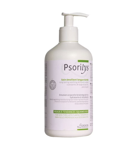 Lab Lysaskin, Psorilys, Protects & Hydrates, Body Emulsion, 200 ml