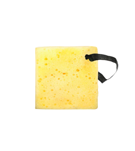 Biovene, Glow Wash, Vitamin C & Lemon Gel-Infused, Exfoliating, Hydrating, Brightening, Body Sponge, Yellow, *Tester