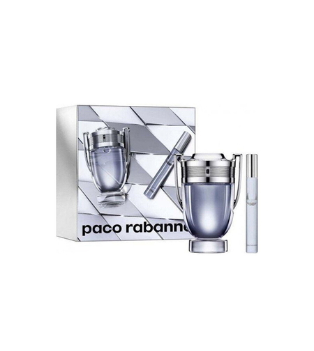 Set Paco Rabanne: Invictus, Eau De Toilette, For Men, 20 ml + Invictus, Eau De Toilette, For Men, 100 ml