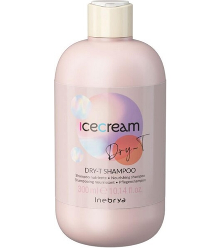 Inebrya, Ice Cream Dry-T, Hair Shampoo, Nourishing, 300 ml