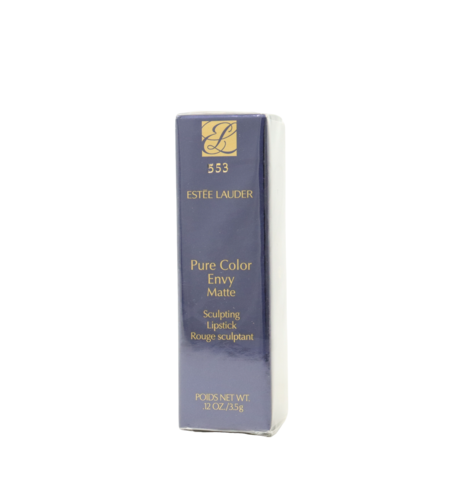 Estee Lauder, Pure Color Envy - Matte, Cream Lipstick, 553, Passion, 3.5 g