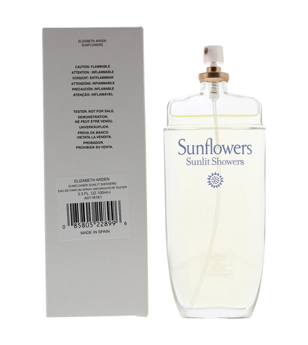 Elizabeth Arden, Sunflowers Sunlit Showers, Eau De Toilette, For Women, 100 ml *Tester