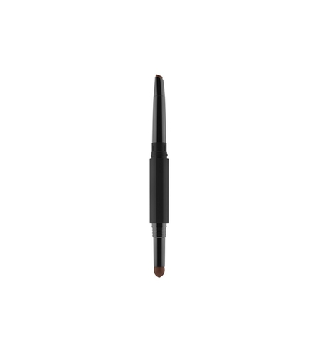 Gosh, Shape & Fill, Double, Eyebrow Cream Pencil, 001, Brown, 0.5 g