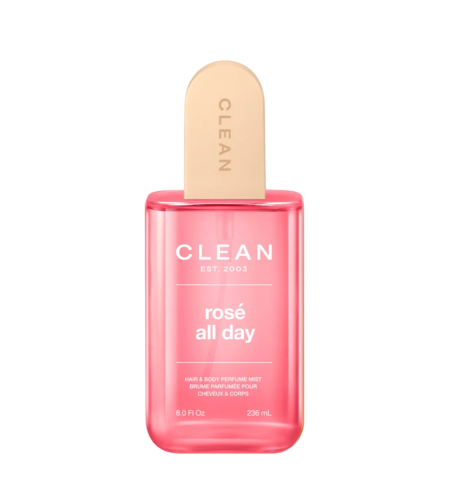Clean, Rose All Day, Hair Scented Mist, For Women, 236 ml *Tester