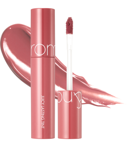 Rom&nd, Juicy Lasting Tint, Liquid Lipstick, Liquid Lipstick, 09, Litchi Coral, 5.5 g