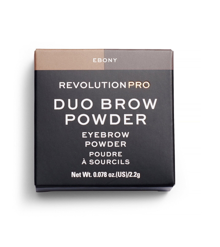 Makeup Revolution, REVOLUTION PRO, Vegan, Eyebrow Powder, Ebony, 2.2 g