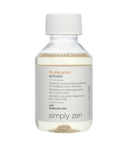 Simply Zen, Double Action, Hyaluronic Acid, Leave-In Scalp Treatment Lotion, For Colour Protection, 100 ml