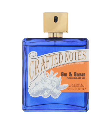 Crafted Notes, Gin & Ginger, Eau De Toilette, For Men, 100 ml