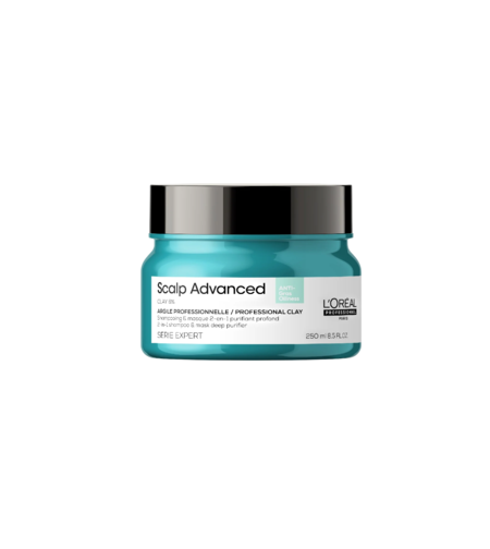 L'Oreal Professionnel, Serie Expert Scalp Advanced, Hair Treatment Cream Mask, For Purifying, 250 ml