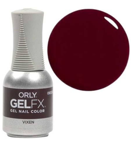 Orly, Gelfx, Glossy, Semi-Permanent Nail Polish, Vixen, 18 ml