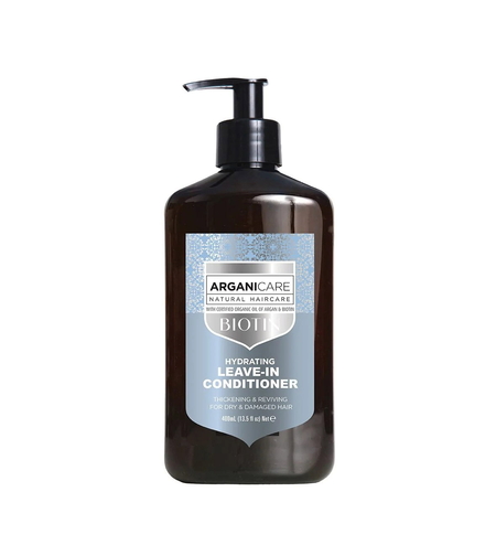 Arganicare, Biotin, Hair Leave-In Conditioner, Revitalizing, 400 ml