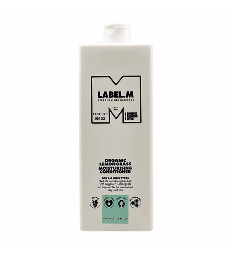 Label.M, Organic LemonGrass, Hair Conditioner, Moisturising, 1000 ml