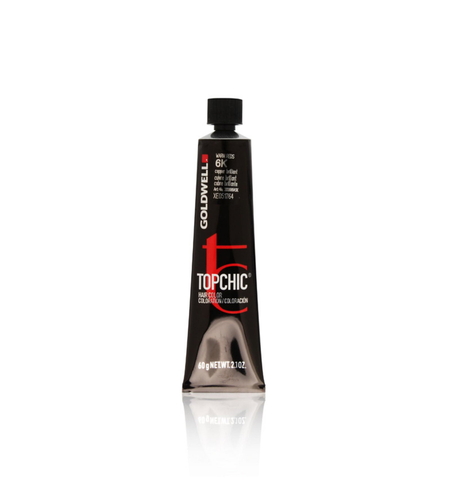 Goldwell, TopChic, Permanent Hair Dye, 6K Copper Brilliant, 60 ml
