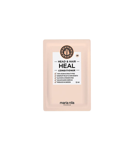 Maria Nila, Head & Hair Heal, Hair Treatment Conditioner, Anti-Dandruff, 12 ml