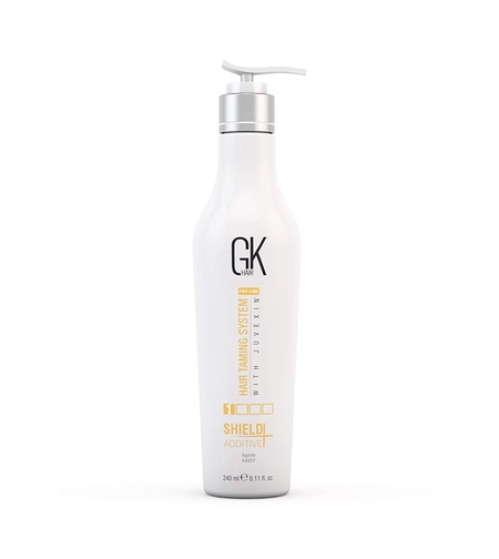 Global Keratin, Shield Additive, Hair Shampoo & Conditioner 2-In-1, Repairing & Strengthening, 240 ml