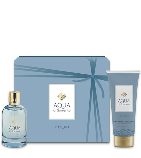 Set Aqua Di Sorrento: Posillipo, Eau De Parfum, For Women, 100 ml + Posillipo, Hydrating, Body Lotion, 200 ml