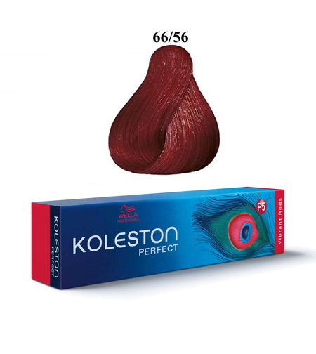 Wella Professionals, Koleston Perfect, Permanent Hair Dye, 66/56 , 60 ml