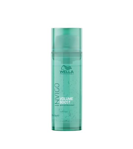 Wella Professionals, Invigo Volume Boost Crystal, Cotton Extract, Hair Treatment Cream Mask, For Volume, After Shampoo, 145 ml