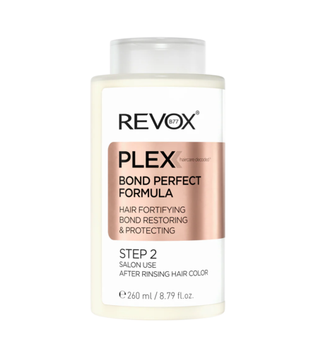 Revox B77, Plex Bond Step 2, Hair Cream Treatment, Reconnects Bonds & Protect, 260 ml