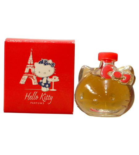 Hello Kitty, Around Paris Rouge, Eau De Toilette, For Girls, 5 ml *Miniature