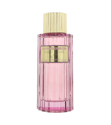 Captivating Essence, Sweet Lychee & Rose, Eau De Parfum, For Women, 125 ml