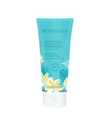 Parfums Berdoues, Monoi & Tiare, Hydrating, Shower Gel, For All Skin Types, 200 ml