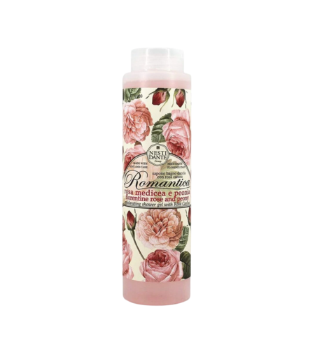 Nesti Dante, Romantica, Rose & Peony, Cleansing & Softening, Shower Gel, All Skin Types, 300 ml