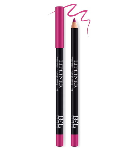 Bel London, BEL London, Hydrogenated Vegetable Oil, Waterproof, Contour, Lip Liner, 116, Pink, 0.78 g