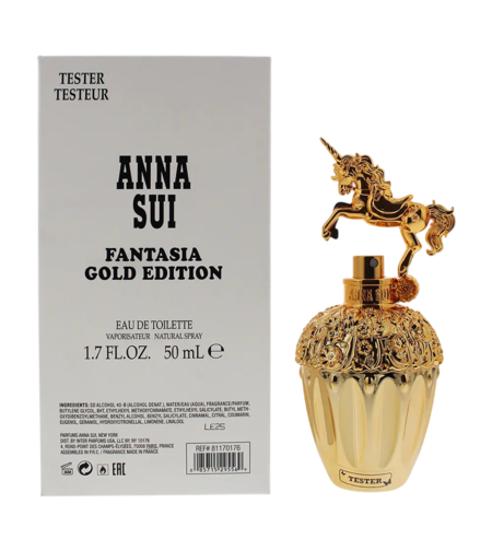 Anna Sui, Fantasia Gold Edition, Eau De Toilette, For Women, 50 ml *Tester