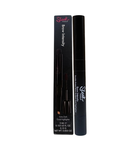 Sleek MakeUP, Brow Intensity, Mascara & Highlighter 2-In-1, 218, Extra Dark, 3 ml