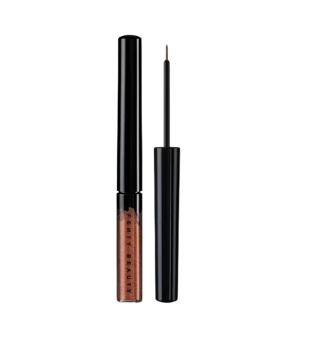 Fenty Beauty, Glitty Lid, Precise, Liquid Eyeliner, Ritzy Rose, 17.6 g