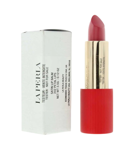 La Perla, Satin Lips, Hydrating, Lip Balm, 202, Petal Lips, 3.5 g *Tester
