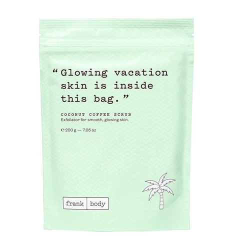 Frank Body, Coffee Coconut, Smoothing, Body Scrub, 200 ml