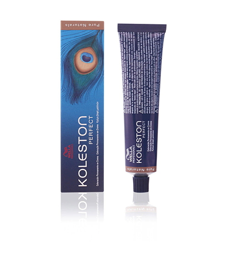 Wella Professionals, Koleston Perfect, Permanent Hair Dye, 7/01 Medium Blonde Natural Ash, 60 ml