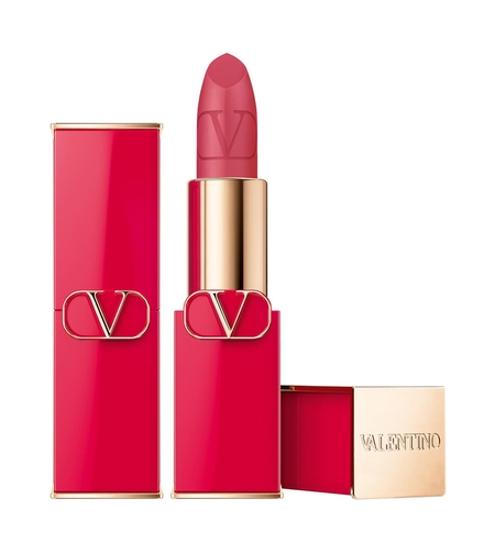 Valentino, Rosso, Matte, Cream Lipstick, 102R, Refillable, 3.5 g